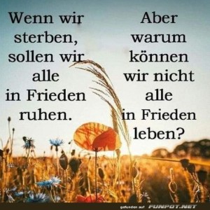 herz-Bild: Frieden: Sterben und Leben