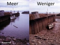 Unterschied zwischen Hoch- und Niedrigwasser