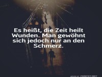 Spruch ber Zeit und Schmerz
