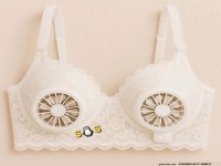 Kreativer BH mit Ventilatoren