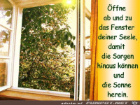 Oeffne ab und zu