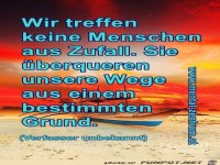 Wir treffen keine Menschen