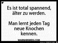 �lter werden