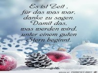 Es ist Zeit fr das was war