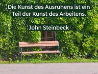 die kunst des ausruhens