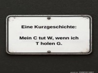 Die mysteri�se Kurzgeschichte