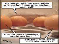 Eier in der Sauna: Hart, Hrter, Am Hrtesten!