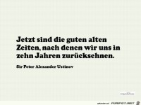 Jetzt sind die guten 