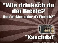 Wie trinkst du dein Bier