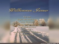 Willkommen - Januar