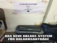 Ablage fr Urlaubsantrge