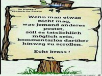 wenn man etwas nicht mag