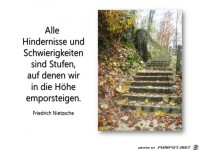 alle hindernisse und schwierigkeiten