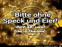 Ohne Speck und Eier bitte