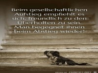 beim gesellschaftlichen aufstieg