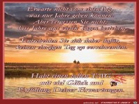 Viel Glck und einen Tollen Tag....