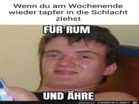 Am Wochenende feiern