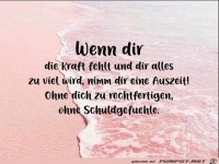 Wenn dir die Kraft fehlt