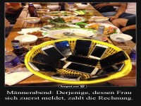 Smartphones im Korb bei M�nnerabend