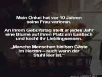 Erinnerung an verlorene Liebe