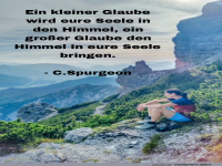 ein kleiner glaube