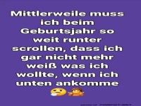 Geburtsjahr-Scrollen: Das Abenteuer beginnt!