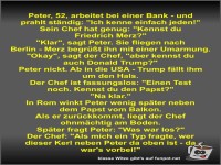 Peter, 52, arbeitet bei einer Bank - und prahlt ständig