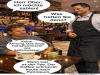 Kaffee oder Tee? Bittere �berraschung!