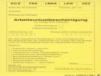 bescheinigung