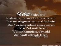 Leben bedeutet