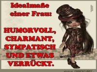 Idealmasse einer Frau