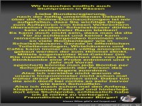 Wir brauchen endlich auch Stuhlproben in P�ssen