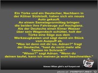 Ein T�rke und ein Deutscher