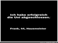 Uni abgeschlossen