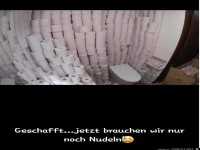 Jetzt noch schnell Nudeln besorgen