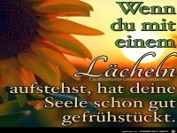 Mit einem Lcheln aufstehen