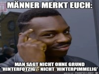 M�nner merkt euch