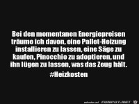 Hohe Energiepreise