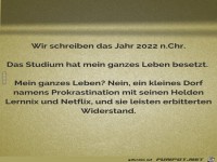 Prokrastination hei�t �extremes Aufschieben�