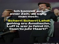 So hat sich das fr�her angeh�rt