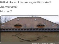 Wenn das Haus Augen macht