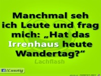 Manchmal seh ich Leute