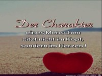 der Charakter eines Menschen