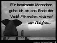 Fr bestimmte Menschen...