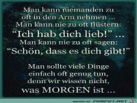 wer wei was morgen ist.....