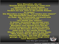 Eine Blondine, die ein