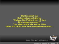 Stationsarzt zur Schwesternsch�lerin