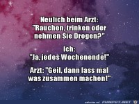Neulich beim Arzt