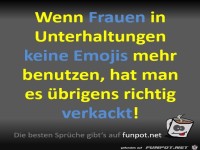 Keine Emojis mehr