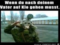 Da braucht man eine Maske